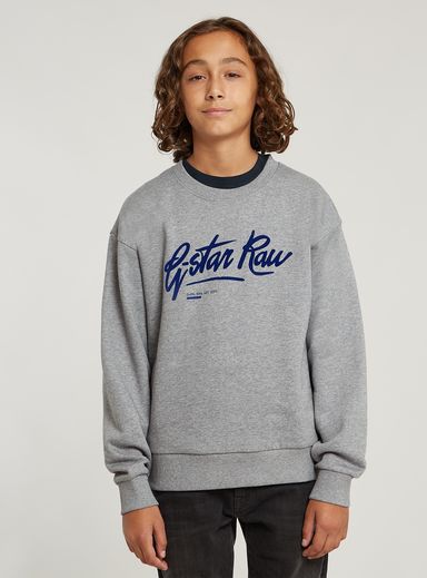 Boys Sweater Loose Brushed